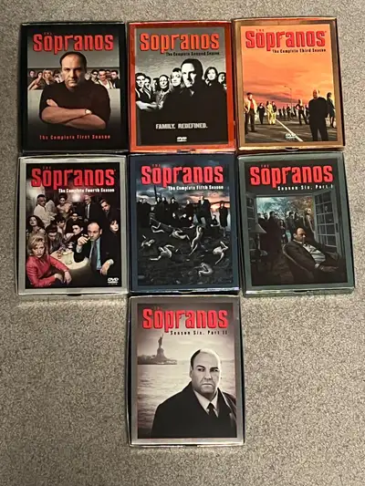 Sopranos season 1-6 DVD 