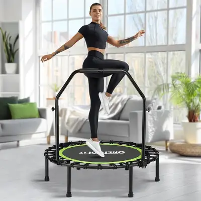 ONETWOFIT Foldable Rebounder Trampoline for Adults, View more