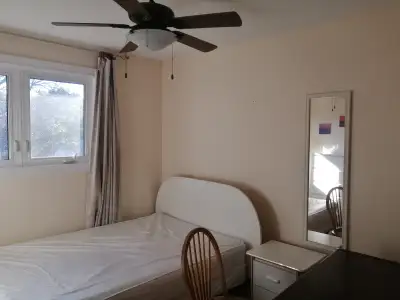 Upstairs bedroom in Lorne Park, available Now, all included