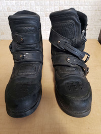 Motorcycle Boot Icon Patrol Mens size 10.5