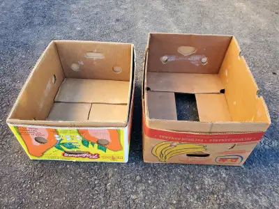 Banana Cardboard Boxes - rigid/heavy, View more