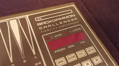 Backgammon Challenger Fidelity/Coleco, View more