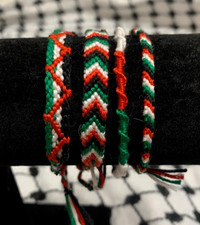 palestinian themed bracelets 
