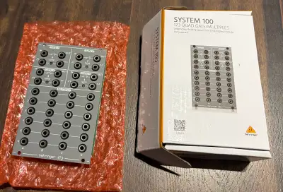 Behringer Eurorack x 2 system 100 modules, View more