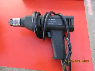 black and decker  electric drill, View more