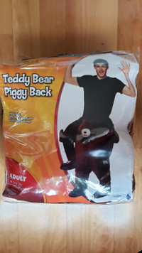 Adult Teddy Bear Piggyback Halloween party Costume