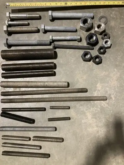 Bolts, Studs, Nuts and washers, View more