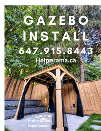 Local INSTALLERS Gazebos Sheds Pergolas and more