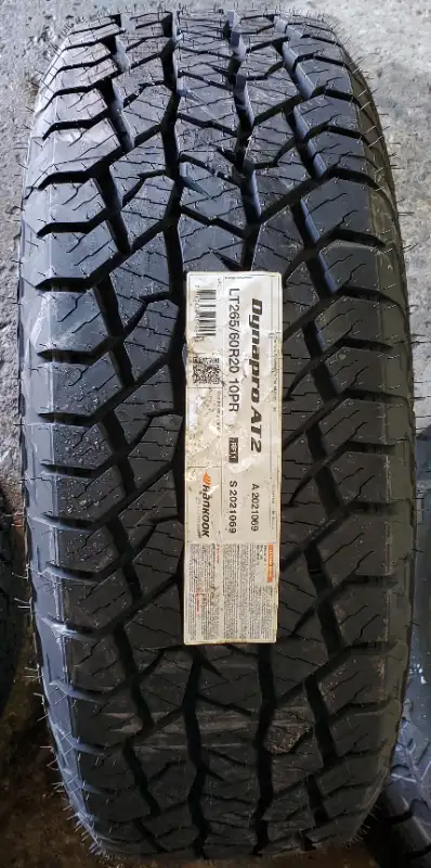 LT 265 / 60 R 20 FITS: Chevrolet Silverado 1500 LTD, 1500, 2500 HD, GMC Sierra 1500 Limited, 1500, 2...
