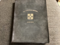 De Luxe suede encyclopedia Britannica 1911 edition.