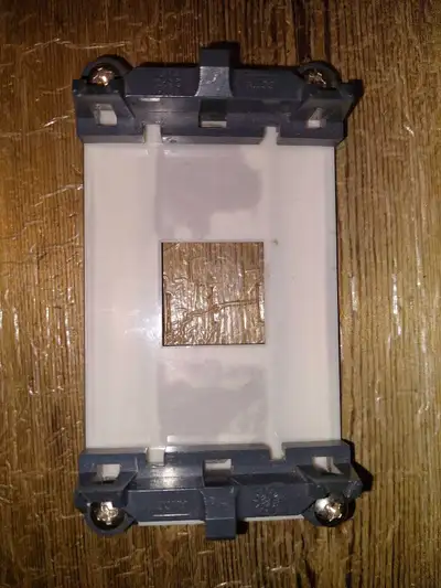 Cpu bracket and backplate for amd motherboard cpu please note this is not for soxket am4 or am5