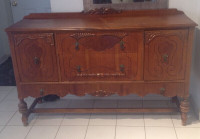 ANTIQUE SIDE TABLE/BUFFET