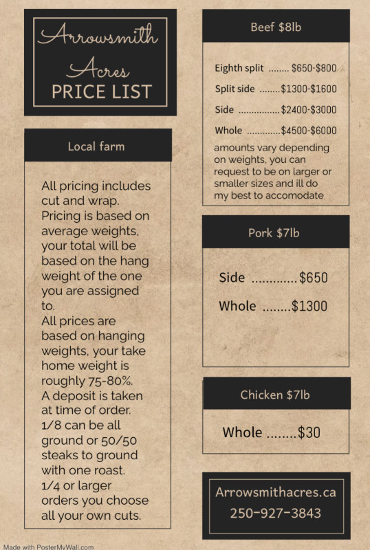 Local farm beef sales in Livestock in Parksville / Qualicum Beach - Image 3