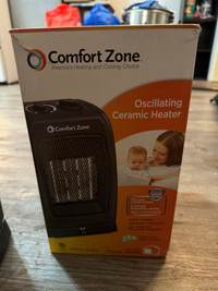 Comfort Zone Oscillating Ceramic Heater