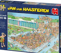 PUZZLE 1000 EMBOUTEILLAGES À LA PISCINE JAN VAN HAASTEREN