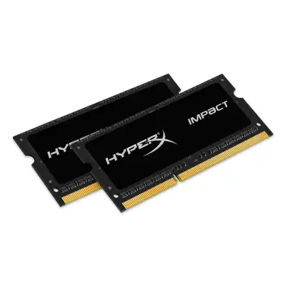 Kingston HyperX Impact Black 8GB-2x4GB-LAPTOP MEMORY-NEW IN PKG, View more