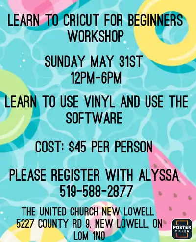 learn to Cricut workshop , View more