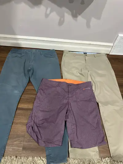 Bundle of 3 Men's Pants and Shorts, View more