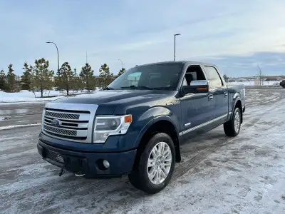 For sale is my 2013 Ford F-150 Platinum 3.5L Ecoboost 4X4 Fully Loaded it has a it has 273,000km it...