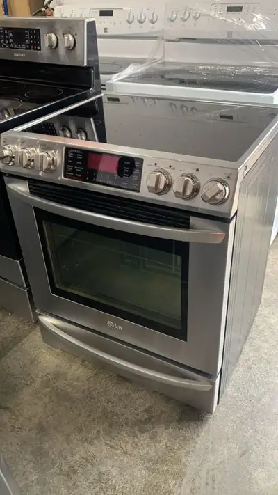  LG Smart Electric Stove - Stainless Steel - MINT Condition, View more