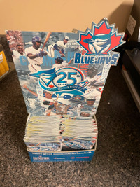 2001 Toronto Blue Jays 25th Anniversary Display one of a kind