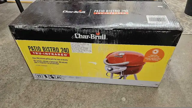 Char-Broil TRU-Infrared Patio Bistro Electric Grill, Red in BBQs & Outdoor Cooking in Calgary - Image 4