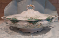 RARE 1890 ALFRED MEACON 12"  TUREEN/LIDDED SERVING DISH