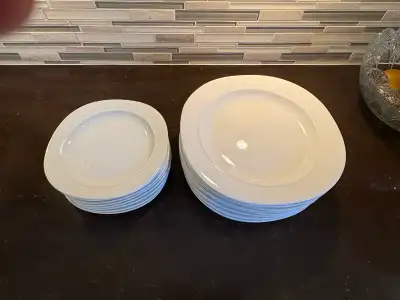 Fine China Studio Nova Fine Dinner & Salad (side) Plates, View more