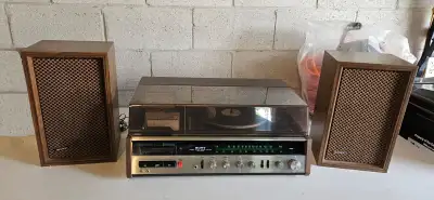 Vintage Sony Stereo Console, View more