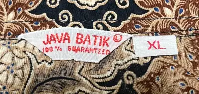 Java Batik Men’s short sleeve shirt  XL, View more