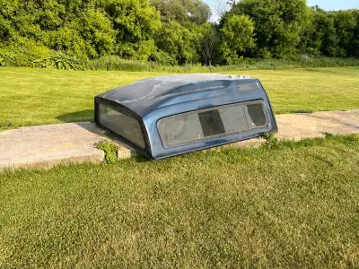 8ft truck cap. Was on a 2000 Silverado, 150$ obo