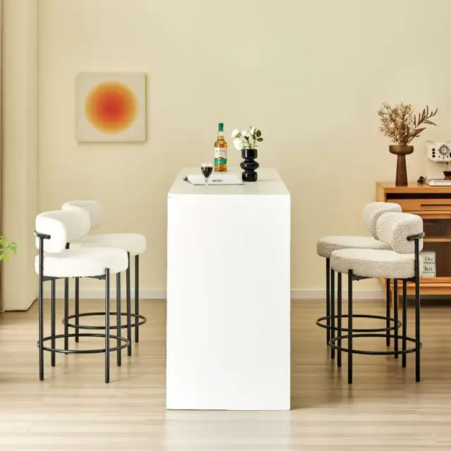 Price for 1- Left-26 Inch Seat Height Bar Chair in Chairs & Recliners in Markham / York Region - Image 3