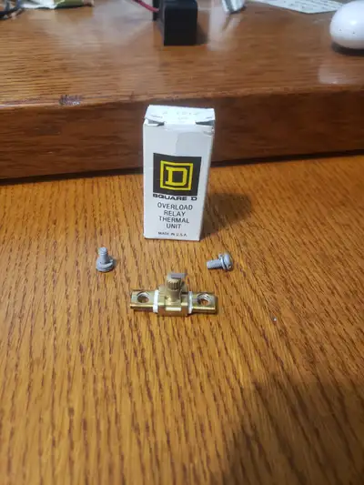 $10 each NEW SQUARE D A 13.2 OVERLOAD RELAY THERMAL UNIT, View more