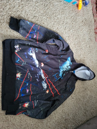 Brand new star wars men's hoodie jacket size large 