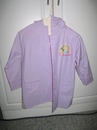 Girl's Princess Rain Coat (size 6)