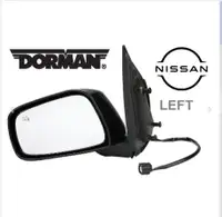 Nissan Pathfinder Driver Side Heated Power Replacement Mirror