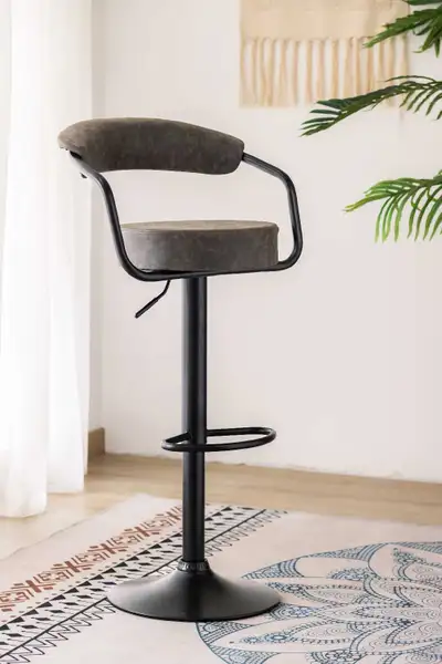NEW- Swivel Bar Stools- Adjustable Height Gas Lift, View more