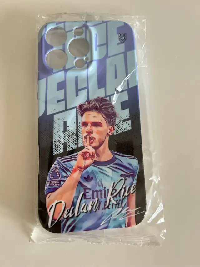 iPhone 16 pro max case Arsenal Declan Rice away in Cell Phone Accessories in Markham / York Region - Image 2