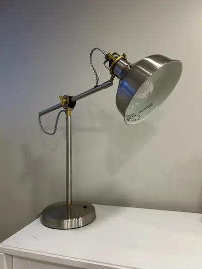 Ikea Ranarp Chrome Desk Lamp , View more