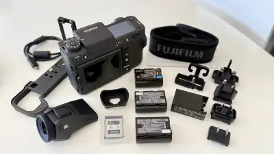 Fuji GFX 100 II Camera Body - Superb Condition + Extras, View more