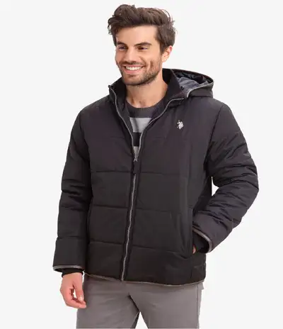POLO JACKET, Color Black, Size, L & XL, View more