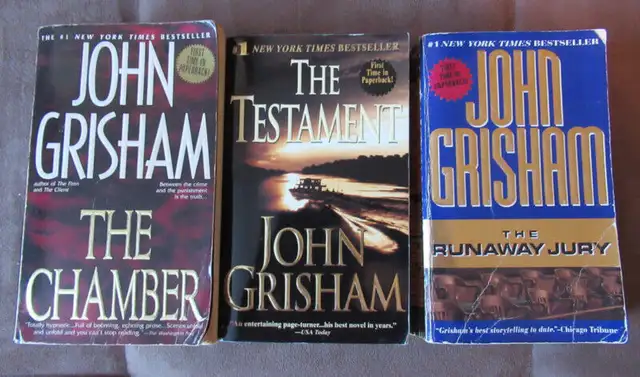 John Grisham Books in Fiction in Oshawa / Durham Region - Image 2