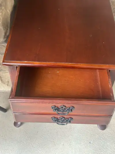Real Cherry Wood End Table, View more