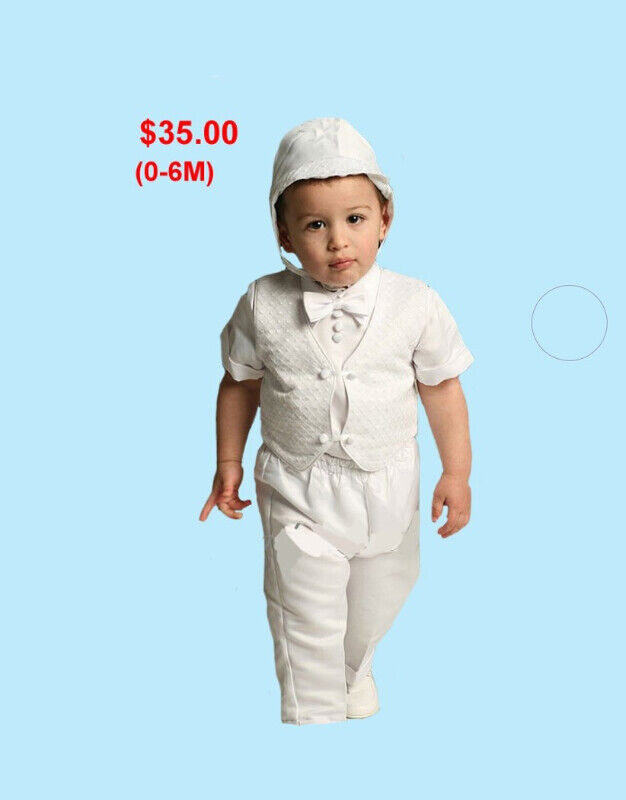Boy & Girl  Baptism Outfit/Gown & Christening Dress in Clothing - 3-6 Months in City of Toronto