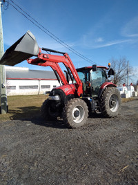 Case IH maxxum 125 loader tractor