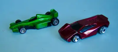 Vintage McDonalds Happy Meals Die Cast Hot Wheels Cars, View more