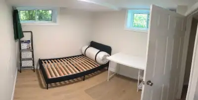 Bright, Affordable Basement Rooms – Walk to McMaster!