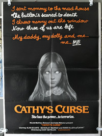 Cathy's Curse (1977) Original Movie Poster