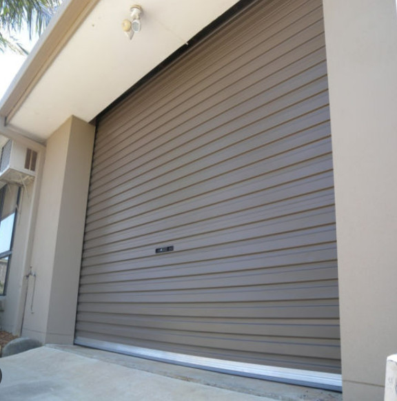 Motorized Roll-Up Door Metal Garage Shed I Remote Control in Other in Kingston