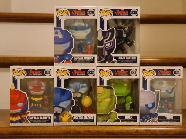 Funko POP! Marvel: Avengers Mech Strike Collection in Toys & Games in City of Halifax